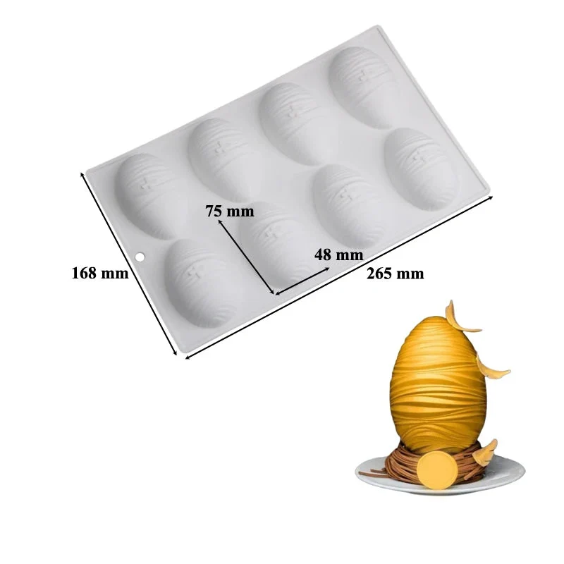 Moules Silicone Oeufs de Pâques