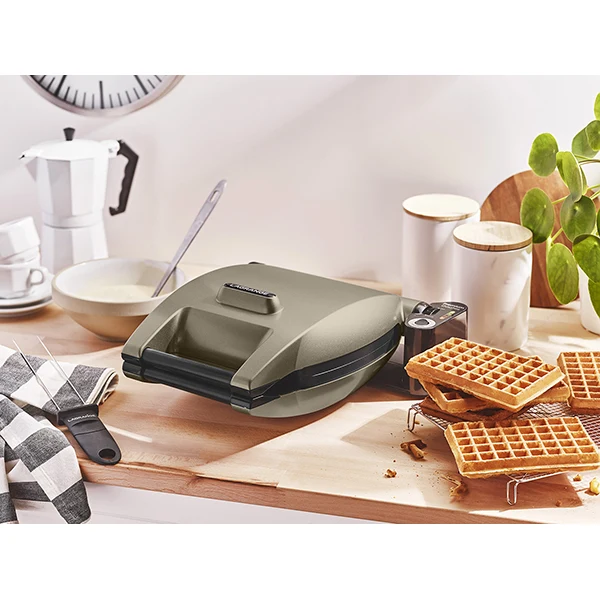 Gaufrier électrique Premium Gaufres® taupe 1200 W Lagrange