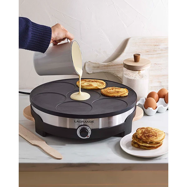 Crêpière Tradi'Duo double plaques 1500 W Lagrange
