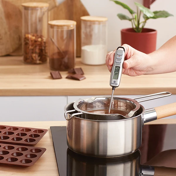 Thermomètre digital de cuisine à sonde compatible induction Mathon