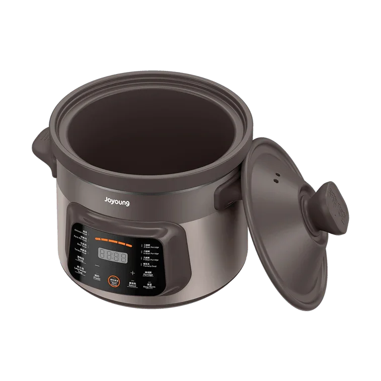 Joyoung DG50K-GD505-U Slow Cooker | 5L | Zisha Clay Pot | Dual-Drive Heating | 24H Timer | Auto-Warm