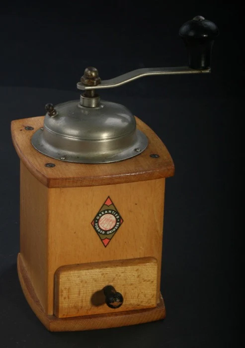 Wood Hand Grinder VINTAGE West GERMAN 1950's?