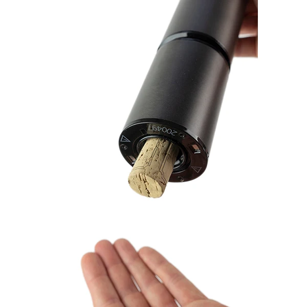 Tire-bouchon électrique rechargeable Elis Touch carbone lithium ion Peugeot