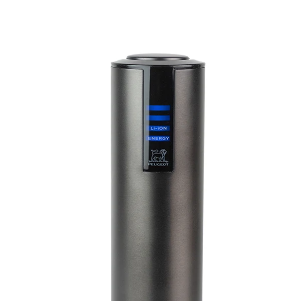 Tire-bouchon électrique rechargeable Elis Touch carbone lithium ion Peugeot