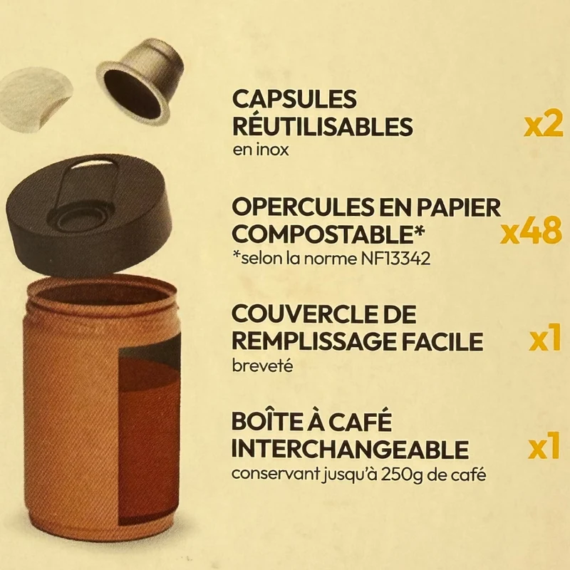 Caps Me - Shaker Slide Nespresso