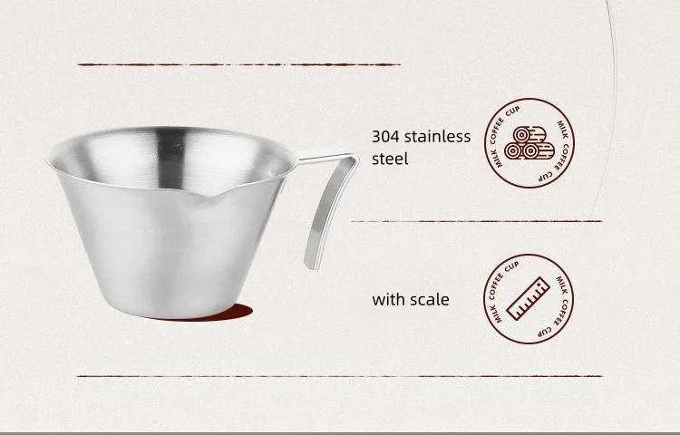 Tasse à expresso inox