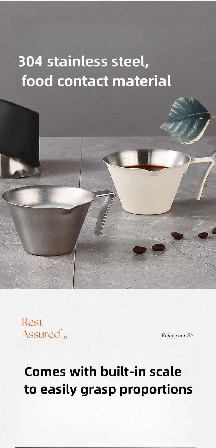 Tasse à expresso inox