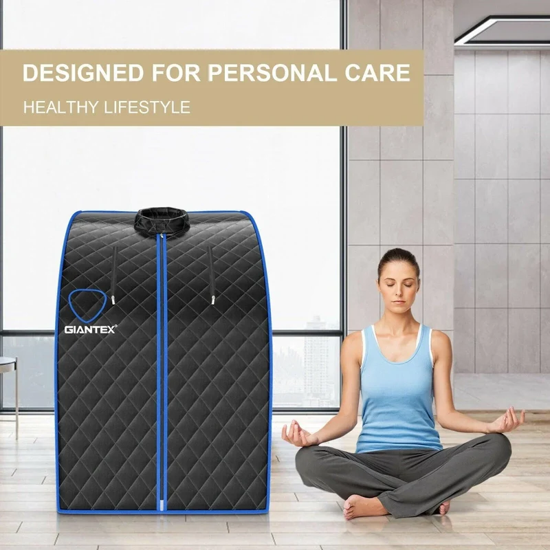 Portable Personal Steam Sauna Spa BA7634US with 3L Blast-proof Steamer Chair