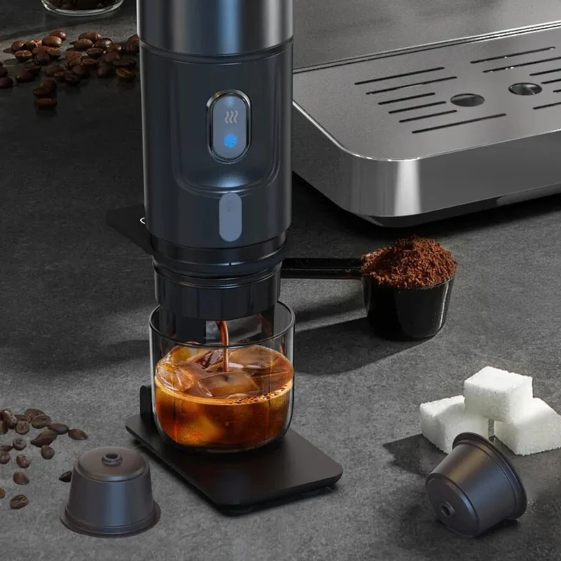 Machine Espresso Portable - Capsules + Café poudre