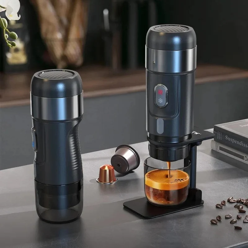 Machine Espresso Portable - Capsules + Café poudre