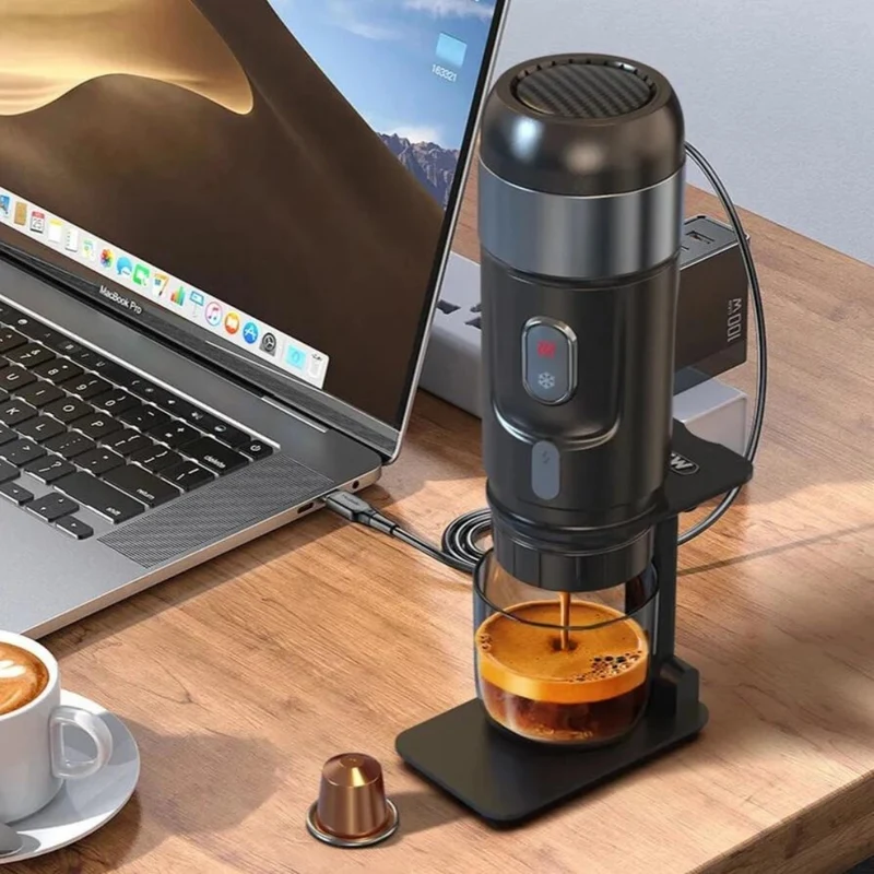 Machine Espresso Portable - Capsules + Café poudre