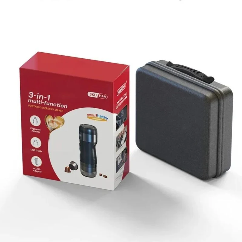Machine Espresso Portable - Capsules + Café poudre