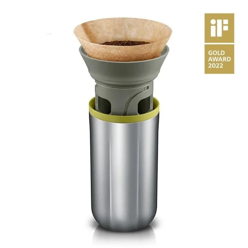 Cafetière Filtre Portable - Café Moulu [Produit de l'année]