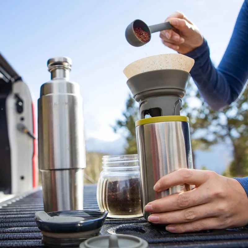 Cafetière Filtre Portable - Café Moulu [Produit de l'année]