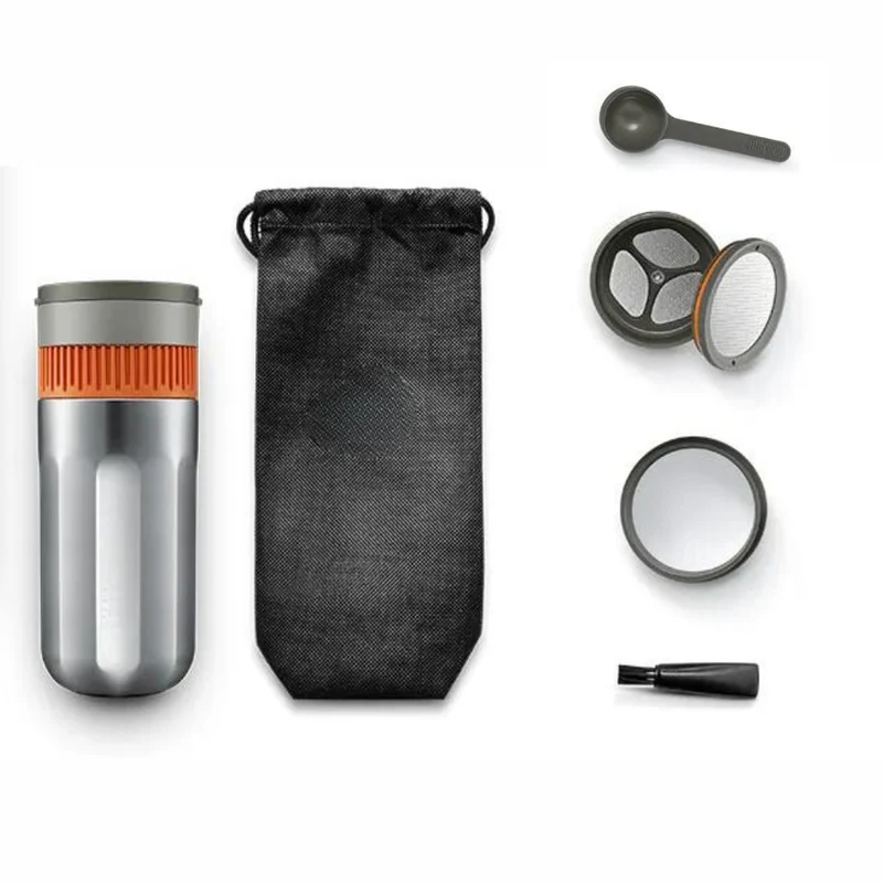 Cafetière Pression Portable - Café Moulu [Produit de l'année]