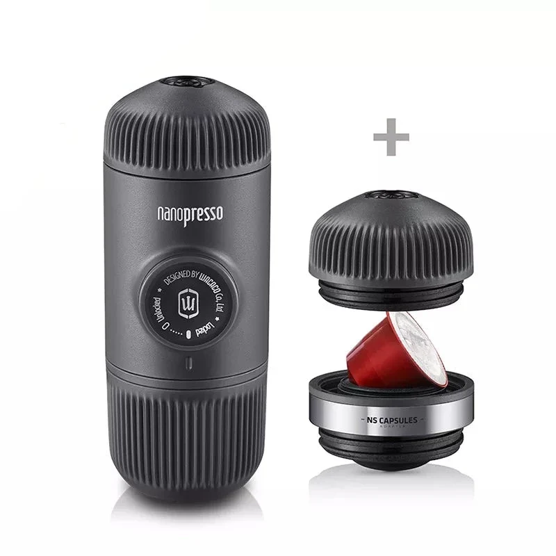 Machine Espresso Portable - Café Moulu + Capsules