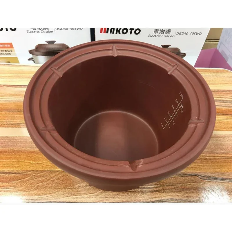 Tonze Electric Cooker DGD40-40SWD, Purple Clay inner pot, 500W, 4L