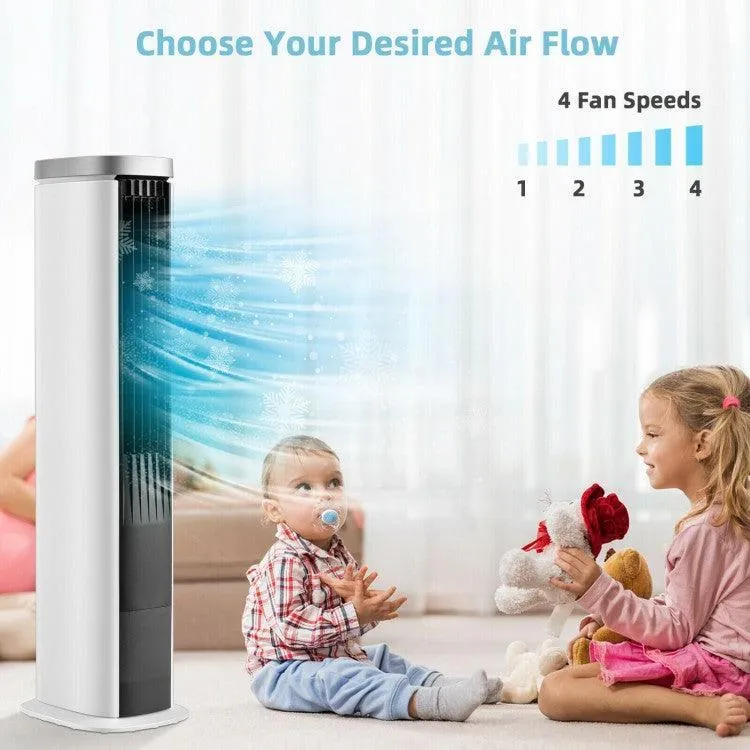 Costway Air Cooler ES10101US-WH | Portable | Evaporative | 3-In-1 Functions