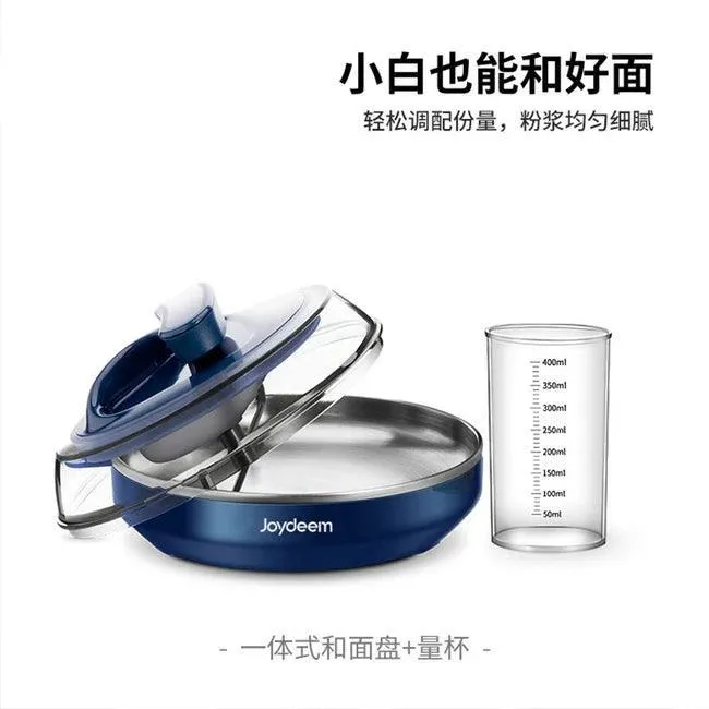 Joydeem JD-9401B Pancake Maker | All-in-One Dough Kneading | 700W | E-Type Heating | Non-Stick | 110V