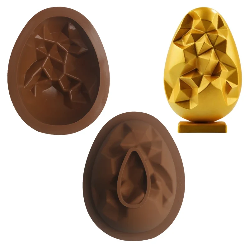Moules Silicone Oeufs de Pâques Design