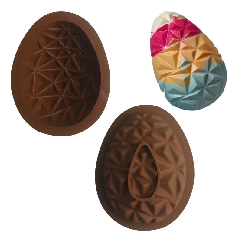 Moules Silicone Oeufs de Pâques Design