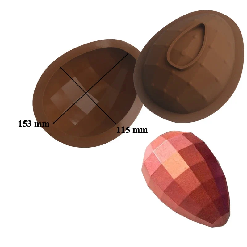 Moules Silicone Oeufs de Pâques Design