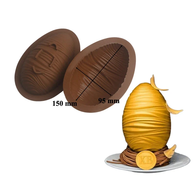 Moules Silicone Oeufs de Pâques Design