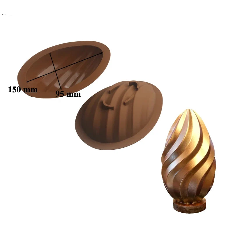 Moules Silicone Oeufs de Pâques Design