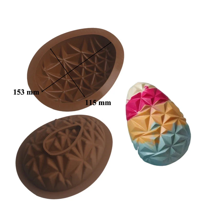 Moules Silicone Oeufs de Pâques Design