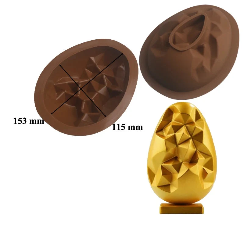 Moules Silicone Oeufs de Pâques Design