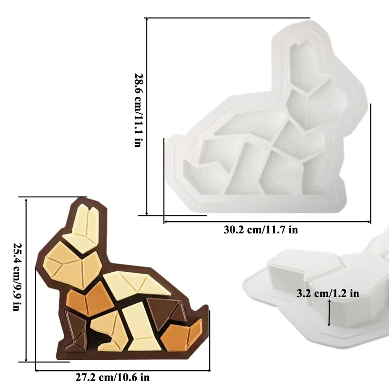 Moule Silicone Lapin Design