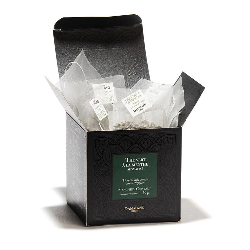Thé vert à la menthe - 25 sachets