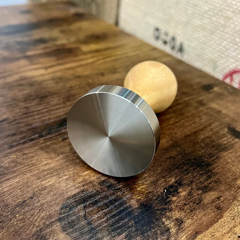 Tamper bois et inox