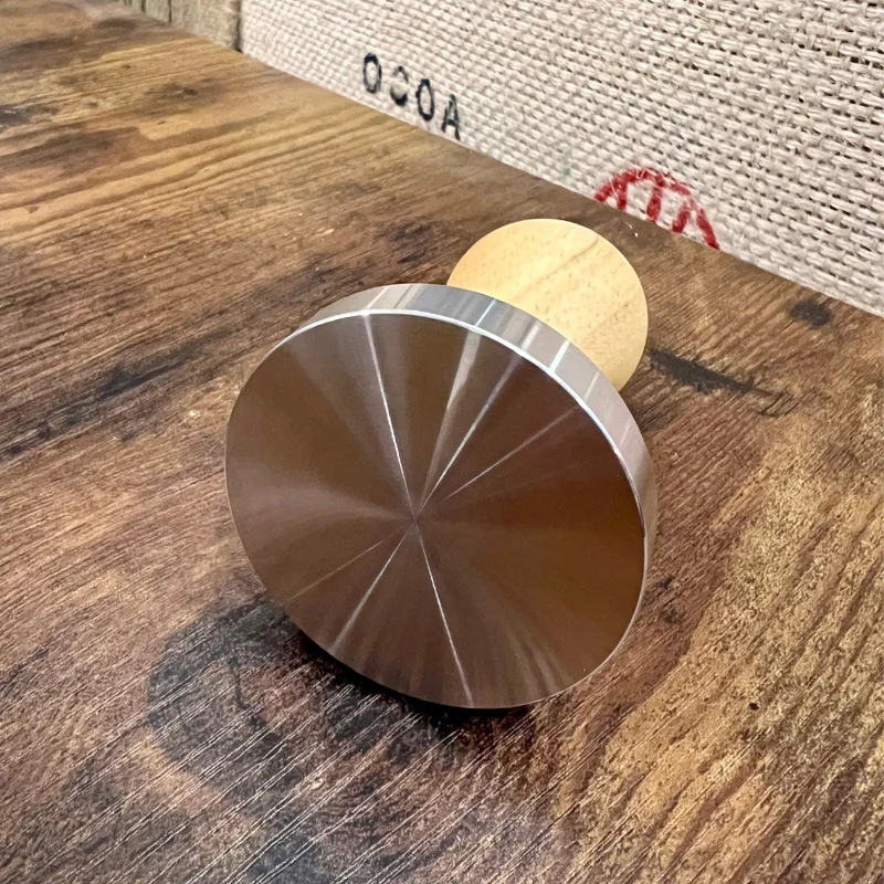 Tamper bois et inox