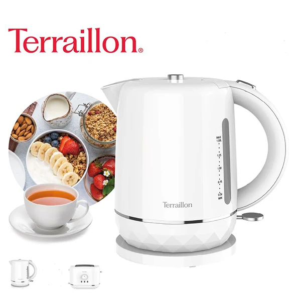 Bouilloire électrique Diamant 1,5 L 2200 W Terraillon