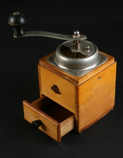ZASSENHAUS German Vintage Wooden Coffee Grinder Vintage 1940'S/50'S