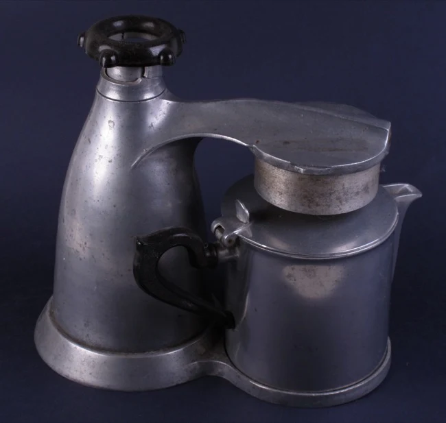 VESUVIANA Vintage 8 Cup Coffee Maker 1940's? Large Capacity for Display Only