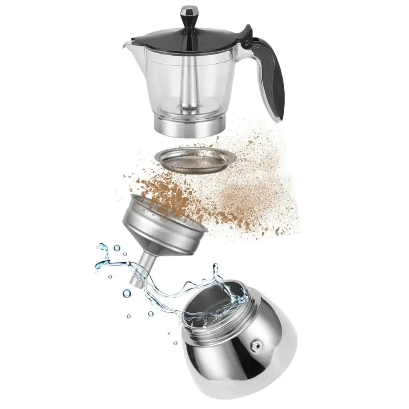 Cafetière Moka inox