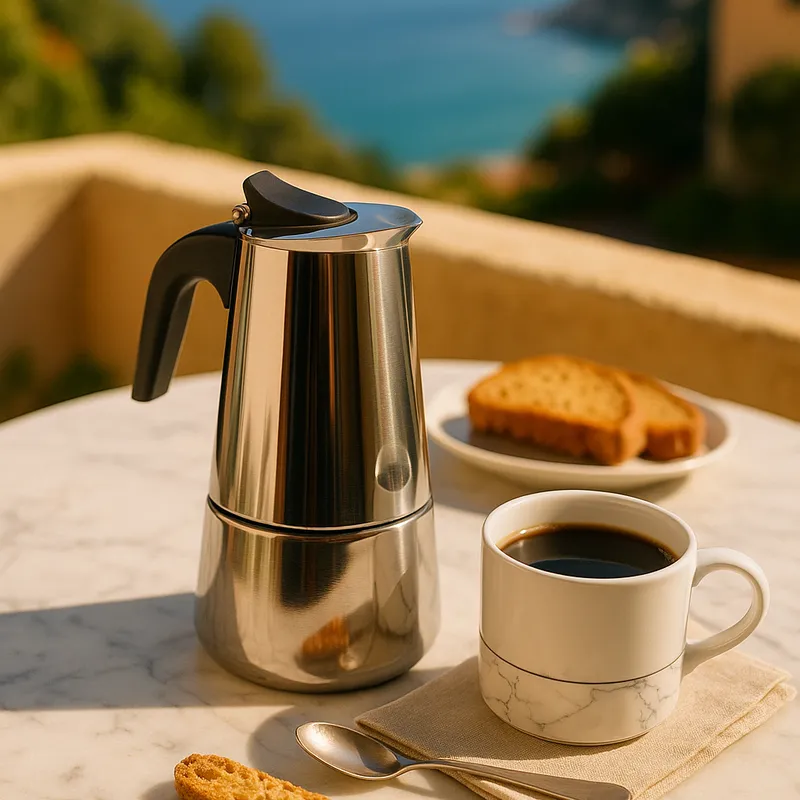 Cafetière Italienne Acier inoxydable