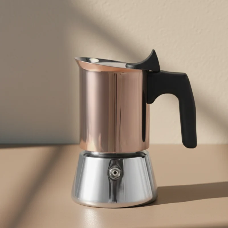 Cafetière italienne 6 tasses inox