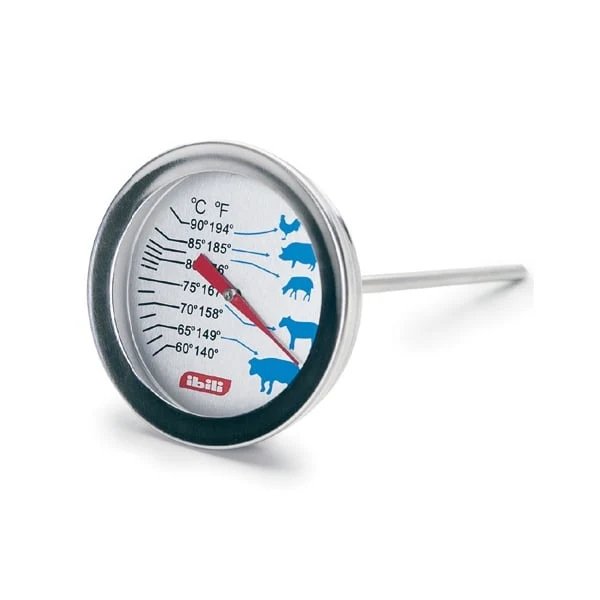 Thermomètre de cuisine à piquer inox Ibili