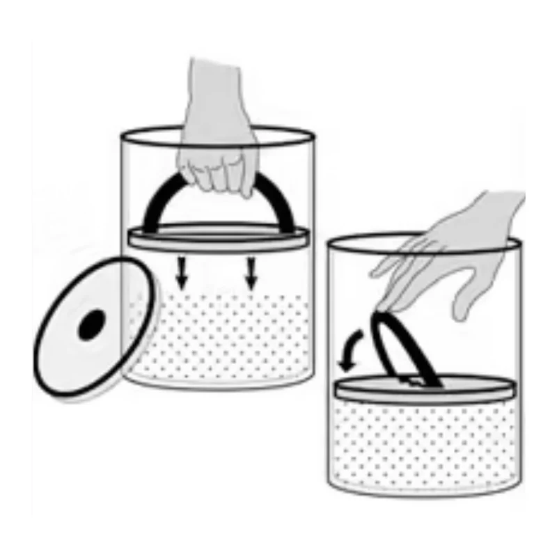 Boîtes de conservation en céramique - 250gr