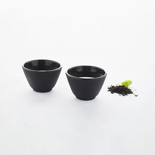 Set de 2 tasses à thé en fonte 120 ml Point Virgule
