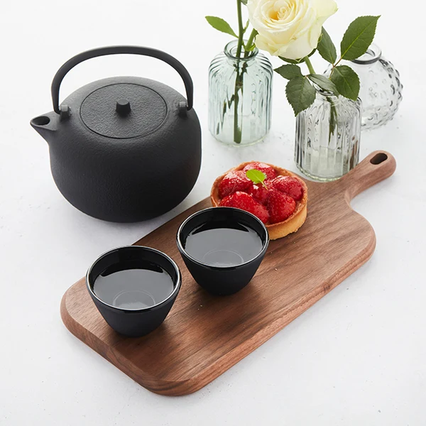 Set de 2 tasses à thé en fonte 120 ml Point Virgule