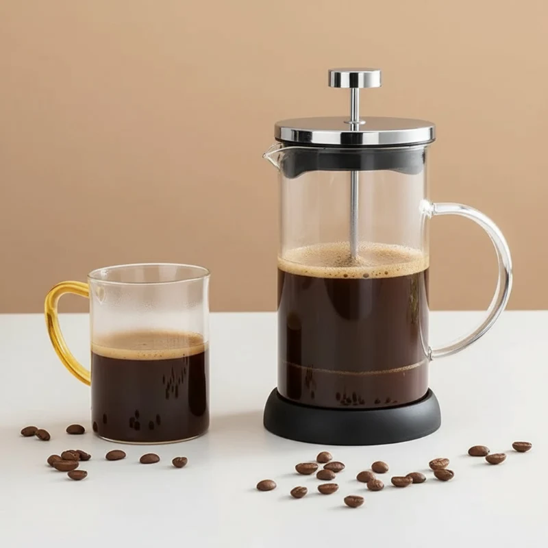 Cafetière à piston inox