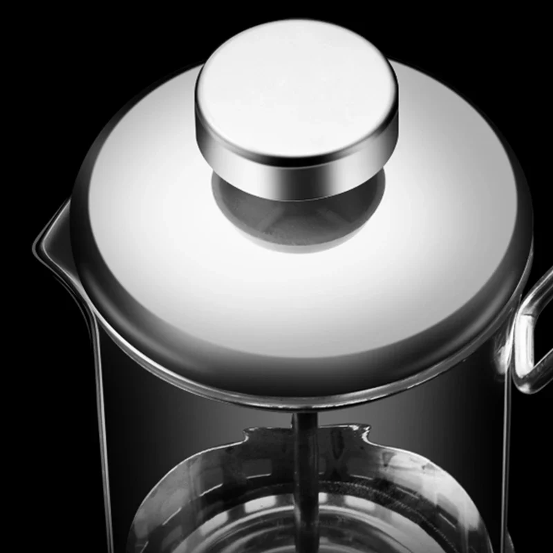 Cafetière à piston en inox