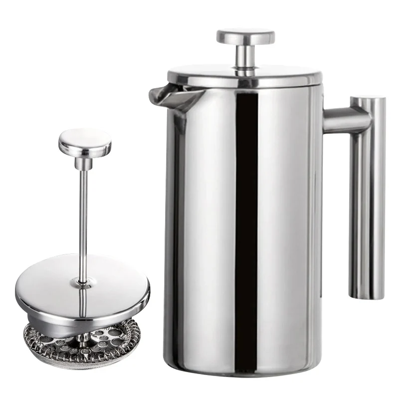 Cafetière à piston en inox
