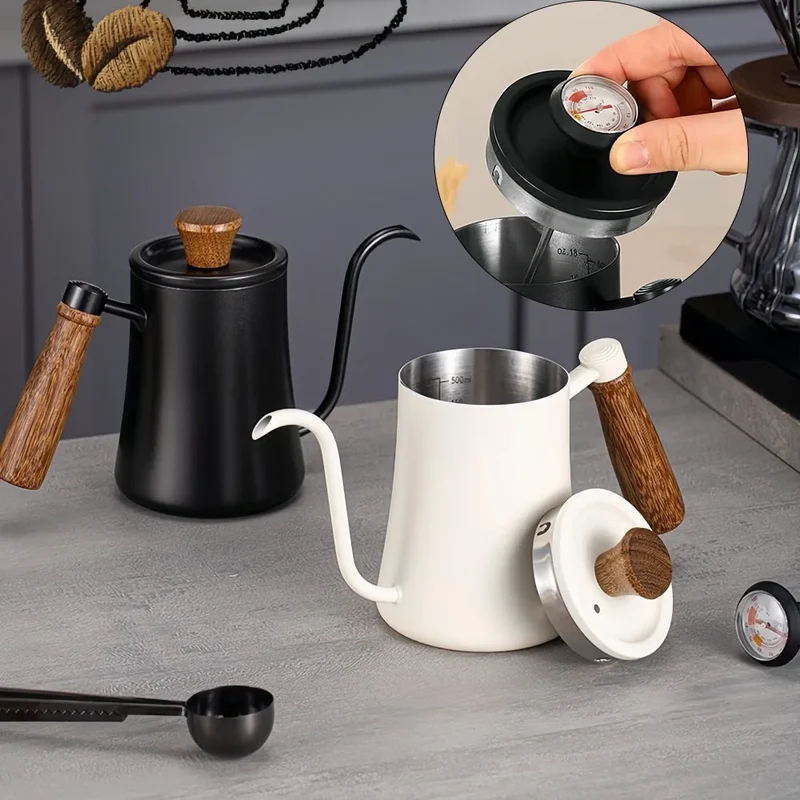 Bouilloire inox avec couvercle thermomètre