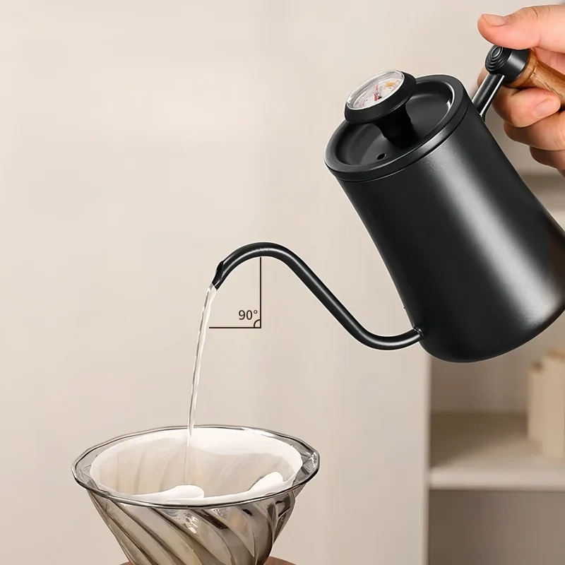 Bouilloire inox avec couvercle thermomètre