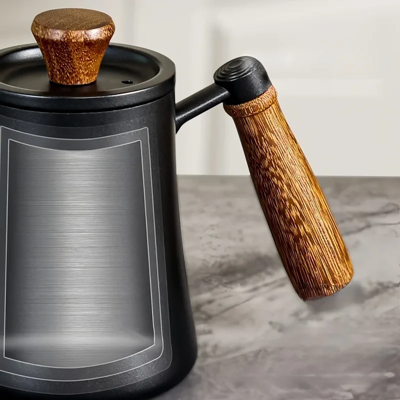Bouilloire inox avec couvercle thermomètre